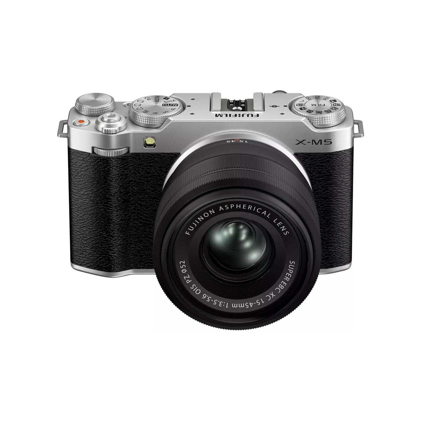 Fujifilm X-M5 Mirrorless Camera with XC 15–45mm Lens – Silver (New) Fujifilm