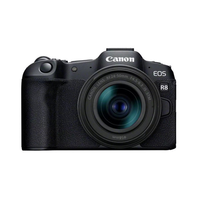 Canon EOS R8 Mirrorless Camera with RF 24-50mm Lens – 24.2MP Full Frame 4K (New) Canon