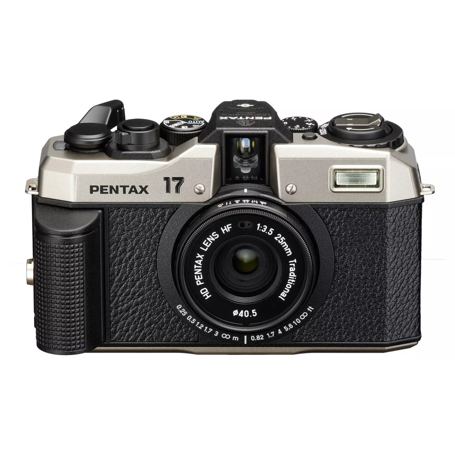 Pentax 17 Compact Film Camera Bundle – Half-Frame 35mm Camera with 25mm Lens + Film Pack (New) Pentax
