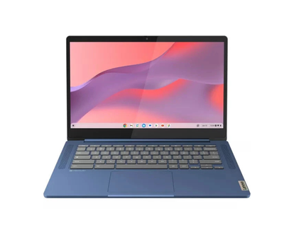 Lenovo IdeaPad Slim 3 Chromebook – 14" Display, MediaTek Kompanio 520, 64GB eMMC Storage, Blue (Excellent Refurbished) Lenovo