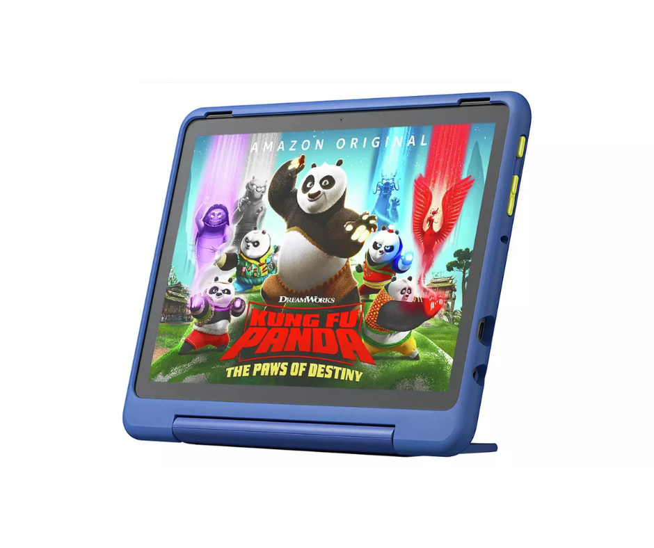 Amazon Fire HD 10 Kids Pro – 10.1" Tablet, 32GB, Blue – Designed for Ages 6–12 (New) Blue Amazon