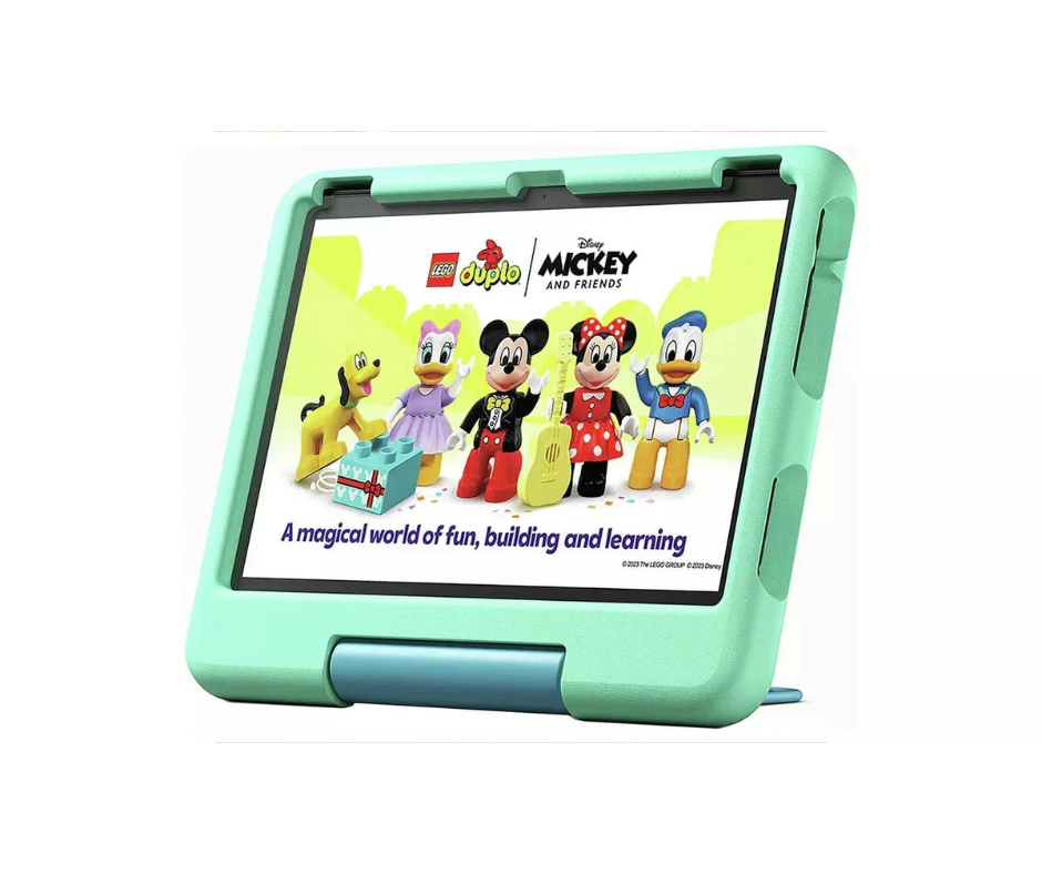 Amazon Fire HD 10 Kids (2023 Release) – 10.1" Tablet, 32GB, Green – Designed for Ages 3–7, (New) Green Amazon