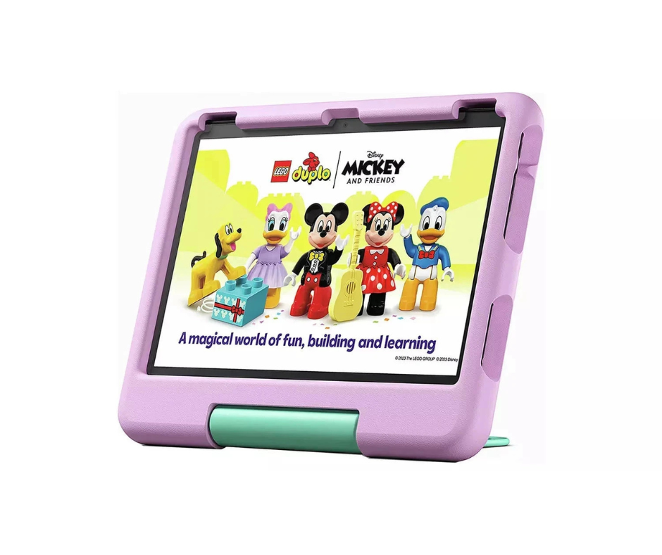 Amazon Fire HD 10 Kids (2023 Release) – 10.1" Tablet, 32GB, Pink – Designed for Ages 3–7, (New) Amazon