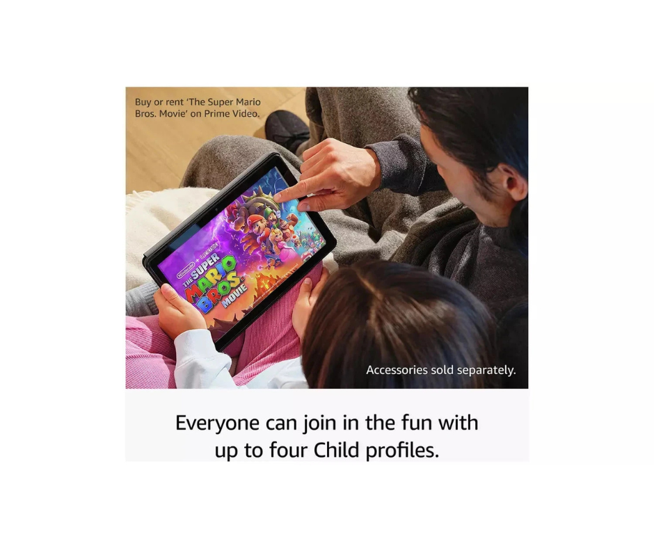 Amazon Fire HD 10 (2024 Release) – 10.1" Tablet, 32GB, Wi-Fi, Ocean – (New) Amazon