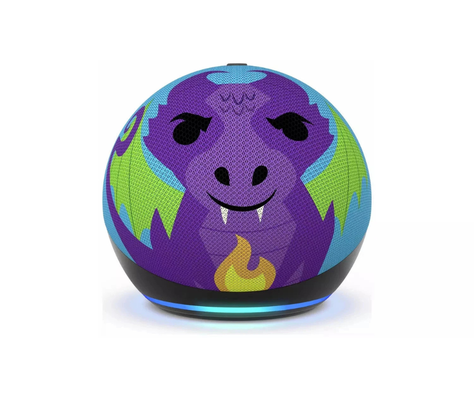 Amazon Echo Dot Kids (5th Gen) Smart Speaker with Alexa – Dragon Edition Amazon