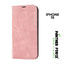 For iPhone 16 PANTHER FORCE LEATHER WALLET CASE WITH KICKSTAND pink Funki Fone