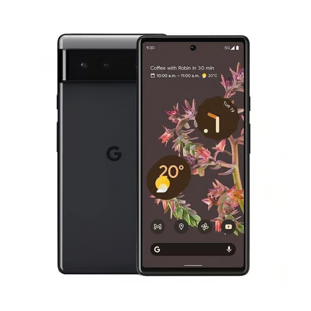 Google Pixel 6 128GB 5G Black Unlocked (Excellent Refurbished)