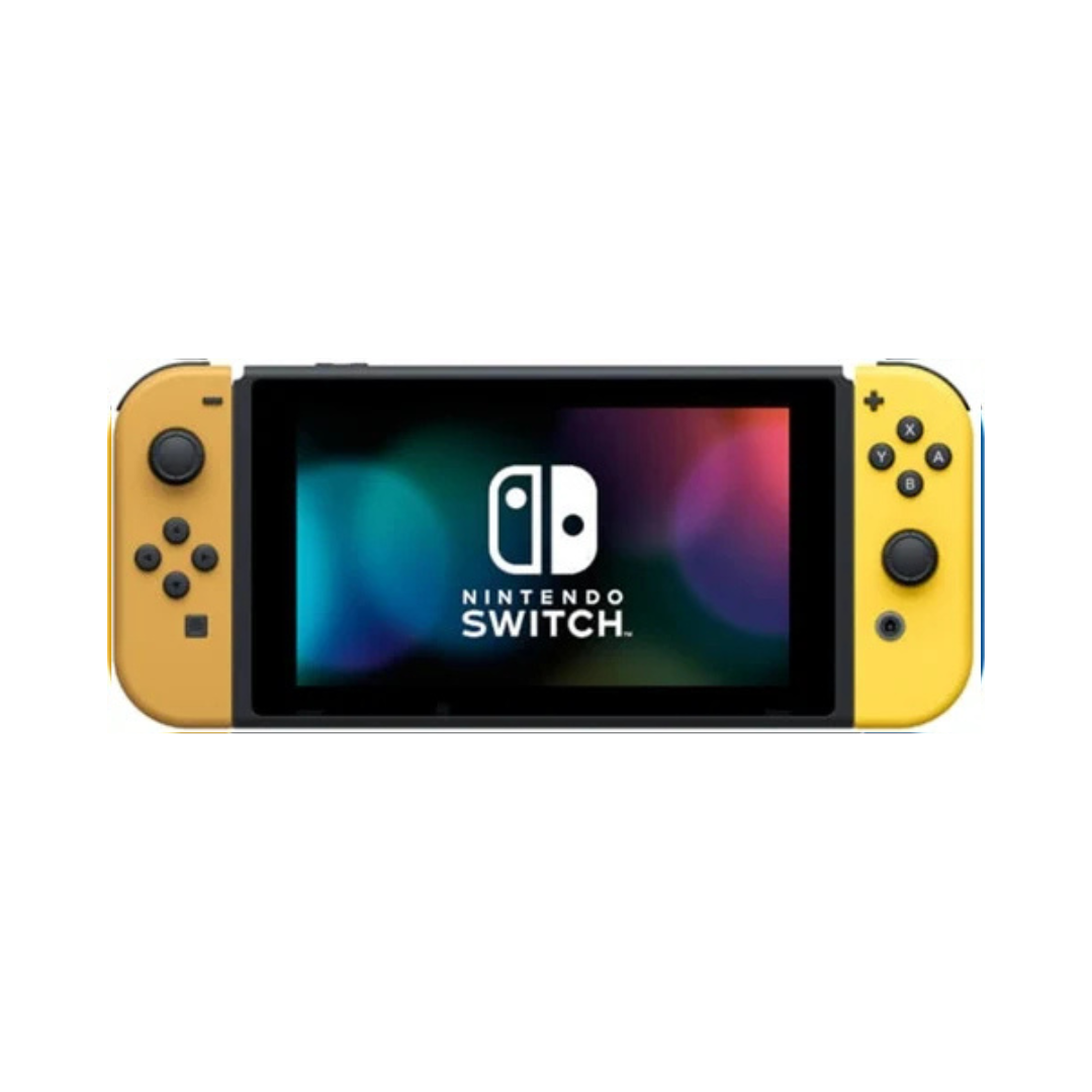 Nintendo Switch Console - Yellow/Brown (Excellent Condition) Nintendo