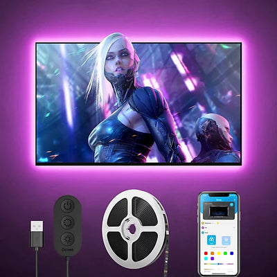 Govee 46–60 Inch Smart RGB TV LED Backlight with App & Music Sync Govee