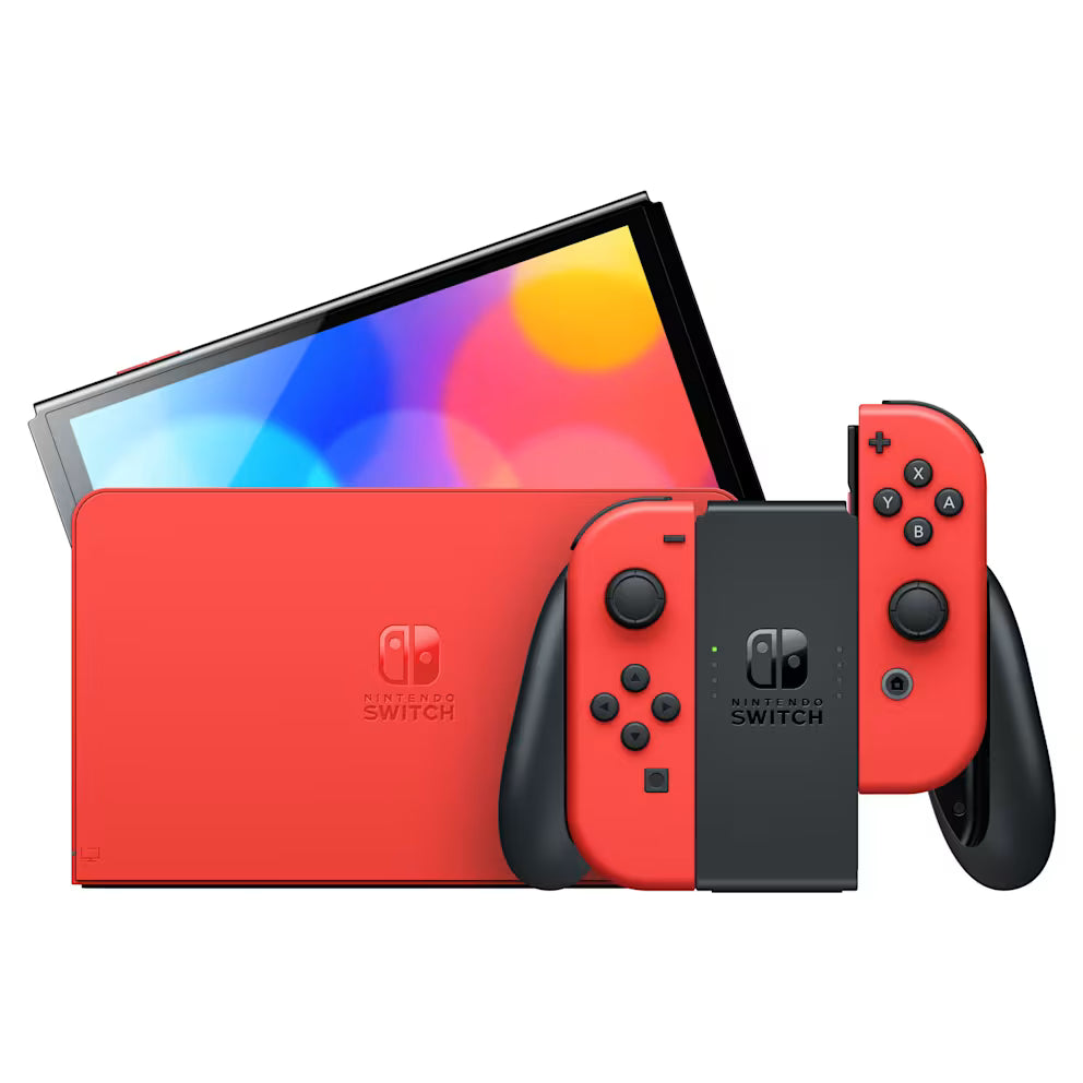 Nintendo Switch OLED Console - Mario Red Edition (Very Good Condition) Nintendo