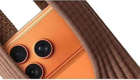 Phone Pocket Crossbody Lanyard Orange - Adjustable Universal Strap 80cm Lightweight (New) Funki Fone