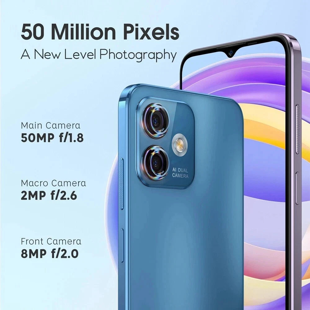 Ulefone Note 16 Pro 12GB+128GB Smartphone – 50MP Camera, Face ID, Global Version (New)