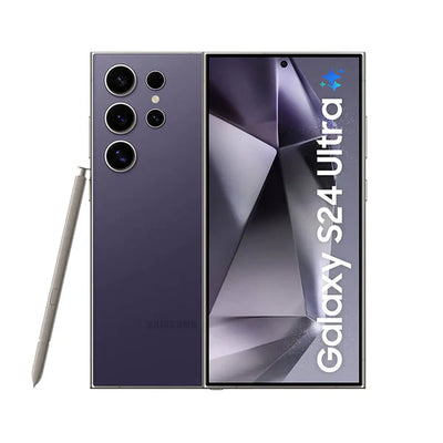 Samsung Galaxy S24 Ultra 5G Titanium Violet AI Mobile 512GB - (Pristine Condition) Samsung