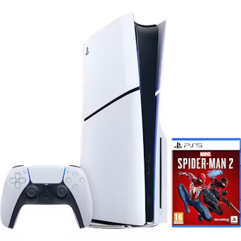 PlayStation 5 Disc Console - Marvel's Spider-Man 2 Bundle - 1TB (New) Sony